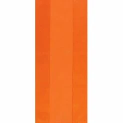 Party Animal Direct ORANGE PLASTIC LOLLY/TREAT BAGS (PACK OF 25)