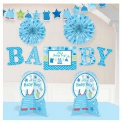 Party Animal Direct Shower With Love Boy Room Decorating Kit Baby Shower