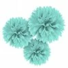 Party Animal Direct Pastel Mint Green MINT GREEN TISSUE PAPER POM POM BALLS (PACK OF 3) 2 Party Animal Direct Pastel Mint Green MINT GREEN TISSUE PAPER POM POM BALLS (PACK OF 3)