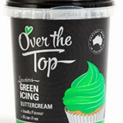 Party Animal Direct Cake Making Supplies Over The Top Green Icing 425g