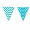 Party Animal Direct BLUE & WHITE PENNANT BANNER