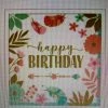 Party Animal Direct Boho “happy Birthday” Lunch Napkin