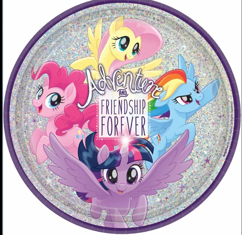 Party Animal Direct My Little Pony Plates 3 Party Animal Direct My Little Pony Plates