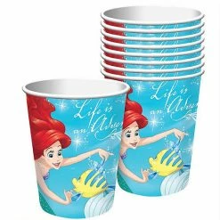 Party Animal Direct Ariel (Disney Princess) Ariel Paper Cups