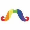 Party Animal Direct Costumes Rainbow Moustache