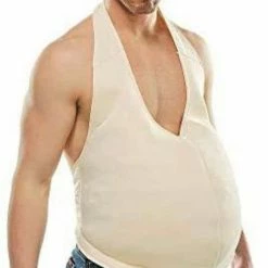 Party Animal Direct Costumes ADULTS BEIGE OVERSIZED BELLY