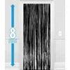 Party Animal Direct Black Metallic Door Curtain 2 Party Animal Direct Black Metallic Door Curtain