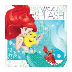 Party Animal Direct The Little Mermaid Napkins