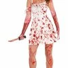 Party Animal Direct WOMENS BLOODY DRESS - STANDARD