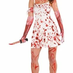Party Animal Direct WOMENS BLOODY DRESS - STANDARD