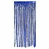 Party Animal Direct METALLIC BLUE FOIL CURTAIN 90CM X 200CM
