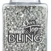 Party Animal Direct Cake Making Supplies Over The Top Silver Edible Bling