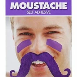 Party Animal Direct Costumes Purple Moustache