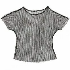 Party Animal Direct TOTALLY 80’s ADULT FISHNET T-SHIRT