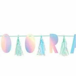 Party Animal Direct Iridescent Hooray Tassel Garland