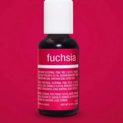 Party Animal Direct Cake Making Supplies Fuchsia Liquid Colouring 0.7oz