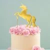 Party Animal Direct GOLD UNICORN CAKE TOPPER Unicorn Party