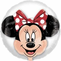 Party Animal Direct Minnie Mouse Head Supershape Printed Foil Balloons