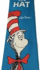 Party Animal Direct Dr Suess Cat In The Hat Novelty Neck Tie