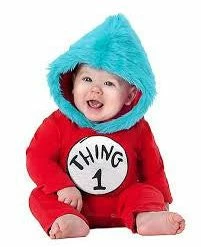 Party Animal Direct Thing 1 - Infant Costume (6 - 12 Months) Kids Costumes