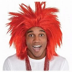 Party Animal Direct Red Crazy Wig Costumes