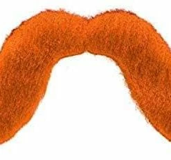 Party Animal Direct Costume Accessories Orange Moustache