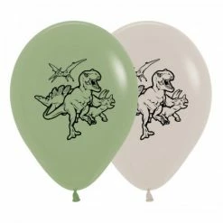 Party Animal Direct Dinosaur Printed Latex Balloons 28