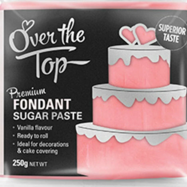 Party Animal Direct Cake Making Supplies Over The Top Rose Pink Fondant 250g 3 Party Animal Direct Cake Making Supplies Over The Top Rose Pink Fondant 250g