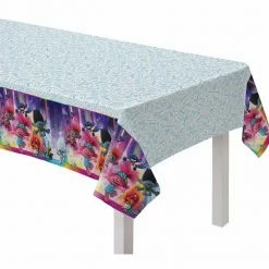 Party Animal Direct Trolls World Tour Plastic Tablecloth.