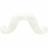 Party Animal Direct White Moustache
