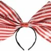 Party Animal Direct Giant Red Bow Headband