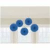Party Animal Direct MINI FAN DECORATIONS 5 PACK - ROYAL BLUE 1 Party Animal Direct MINI FAN DECORATIONS 5 PACK - ROYAL BLUE