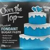 Party Animal Direct Cake Making Supplies Over The Top Ice Blue Fondant 250g