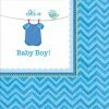 Party Animal Direct Shower With Love Boy It's A Baby Boy! Beverage Napkins 25cm X 25cm Pack Of 16