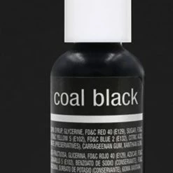 Party Animal Direct Cake Making Supplies Coal Black Liquid Colouring 0.70oz