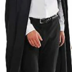 Party Animal Direct ADULTS FULL LENGTH HOODED BLACK CAPE