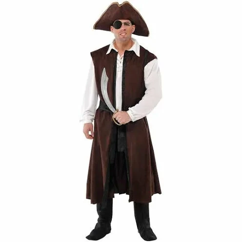 Party Animal Direct Costumes Pirate Vest (adult Size)costume 3 Party Animal Direct Costumes Pirate Vest (adult Size)costume