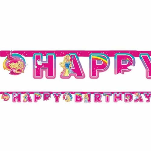 Party Animal Direct Barbie Dreamtopia HBD Banner 3 Party Animal Direct Barbie Dreamtopia HBD Banner