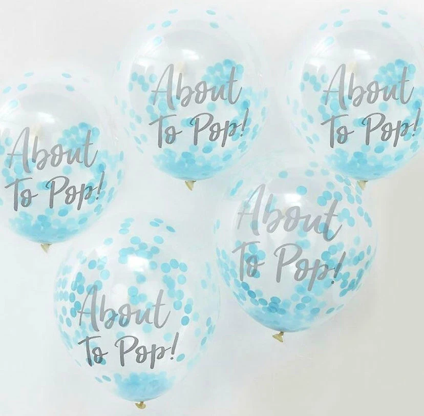 Party Animal Direct About To Pop Blue Confetti Latex 3 Party Animal Direct About To Pop Blue Confetti Latex