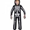 Party Animal Direct Costume Skeleton Jumpsuit 4-6 Years Costumes