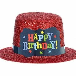 Party Animal Direct Red Happy Birthday Hat