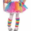Party Animal Direct GIRLS RAINBOW FAIRY TUTU Kids Costumes