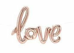 Party Animal Direct LOVE Script Foil Balloon