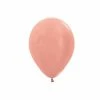 Party Animal Direct Metallic Rose Gold 30cm Latex Balloon (10 Pieces) Plain Latex Balloons