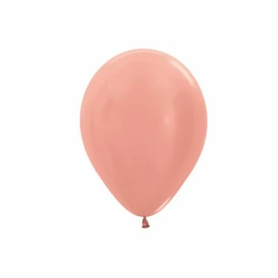 Party Animal Direct Metallic Rose Gold 30cm Latex Balloon (10 Pieces) Plain Latex Balloons 3 Party Animal Direct Metallic Rose Gold 30cm Latex Balloon (10 Pieces) Plain Latex Balloons