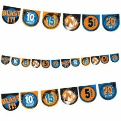 Party Animal Direct Nerf Gun Nerf Pennant Banner
