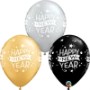 Party Animal Direct New Years Eve Printed Balloons (10 Pack)