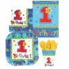 Party Animal Direct 1st Birthday One-derful 40 Piece Party Pack - Boy