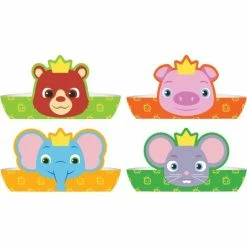 Party Animal Direct Cocomelon Paper Crowns - Pack Of 8