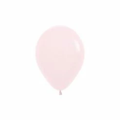 Party Animal Direct Pastel Matte Light Pink 30cm Latex Balloon (10 Pieces) Plain Latex Balloons
